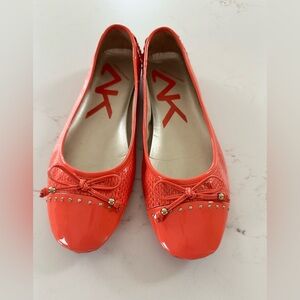 Anne Klein Sport Flats Size 8.5 salmon color